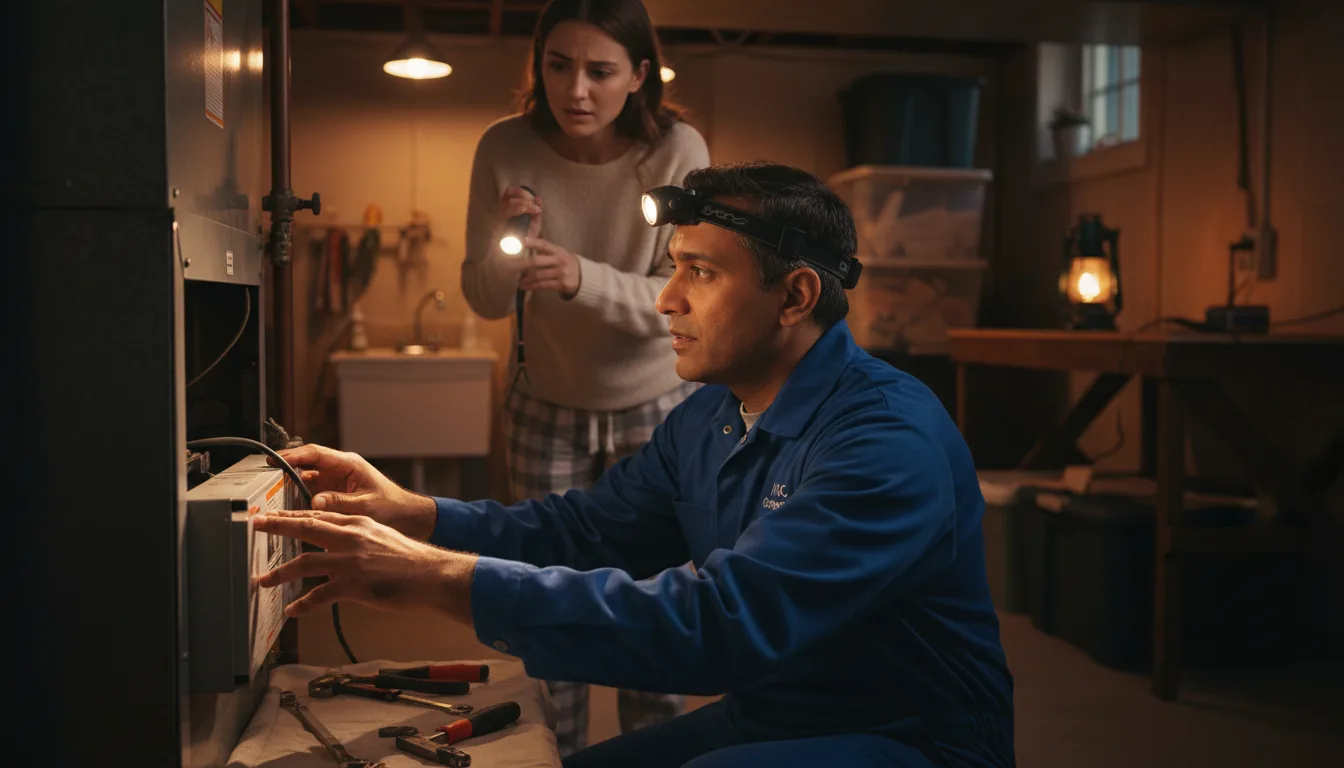 Emergency HVAC Repair in Mound City, SD near me · HVAC